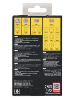 Adaptateur 3 Ports USB Go Travel Electrique Monde -Bags Soldes adaptateur go travel 845752z