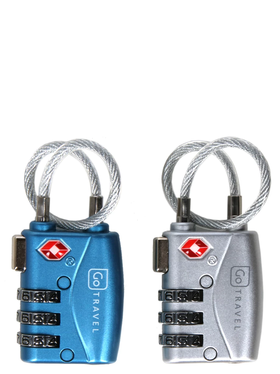 Set De 2 Cadenas à Code TSA Go Travel Sécurité 6 Set De 2 Cadenas à Code TSA Go Travel Sécurité – Image 4