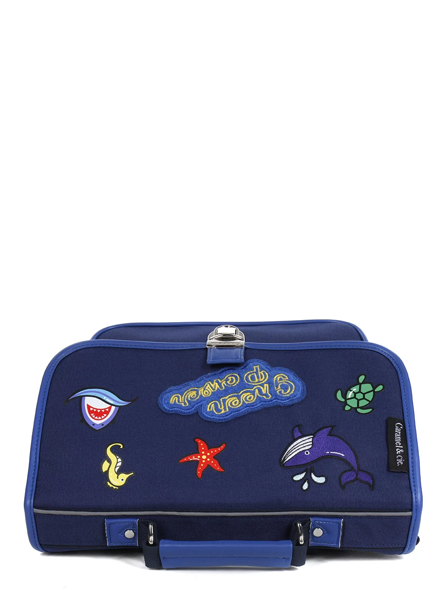 Mini Cartable Caramel & Cie Green Power 32 Cm 9 Mini Cartable Caramel & Cie Green Power 32 Cm – Image 7