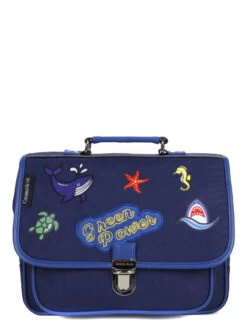 Mini Cartable Caramel & Cie Green Power 32 Cm 16 Mini Cartable Caramel & Cie Green Power 32 Cm -Bags Soldes cartables scolaires caramel cie 784065z