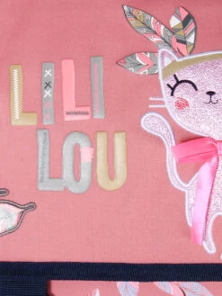 Cartable Lili Lou Plumes 38 Cm 17 Cartable Lili Lou Plumes 38 Cm -Bags Soldes cartables scolaires dessins animes 782339z