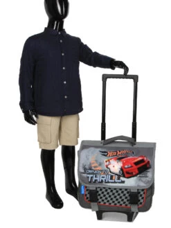 Cartable à Roulettes Hot Wheels Thrill 38 Cm -Bags Soldes cartables scolaires dessins animes 787075z