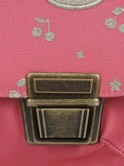 Cartable Jeune Premier It Bag Midi Cherry Glitter Pink 38 Cm -Bags Soldes cartables scolaires jeune premier 782345z