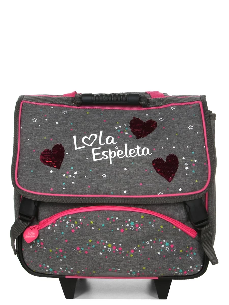 Cartable à Roulettes Lola Espeleta Heart 38 Cm 5 Cartable à Roulettes Lola Espeleta Heart 38 Cm – Image 3