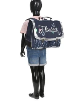 Cartable Tann's Carla 38 Cm - 2 Boucles -Bags Soldes cartables scolaires tanns 854250z
