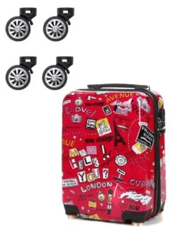 Ensemble 4 Valises Madisson Bon Voyage Et Vanity -Bags Soldes ensemble valise madisson 770586z