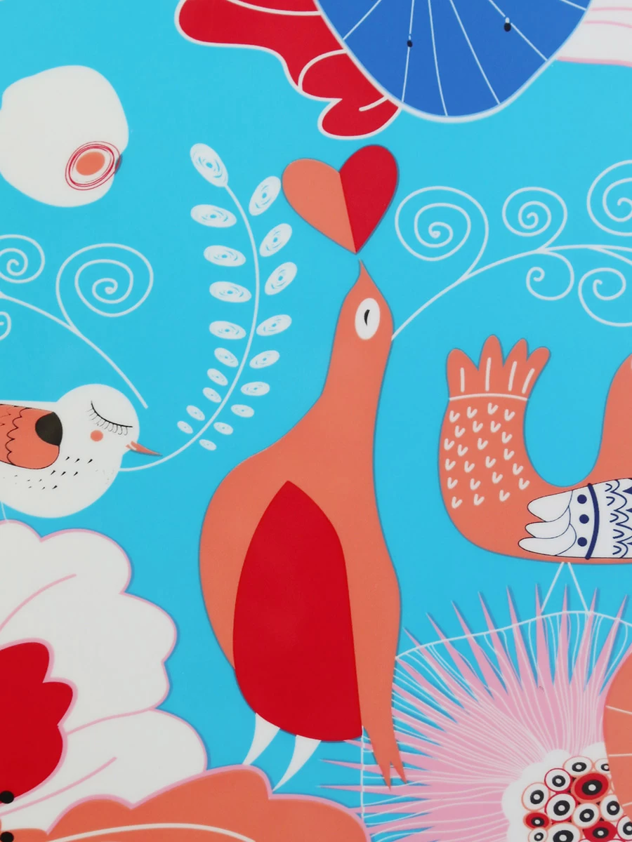 Ensemble 3 Valises Snowball Flowers & Birds 16 Ensemble 3 Valises Snowball Flowers & Birds – Image 14