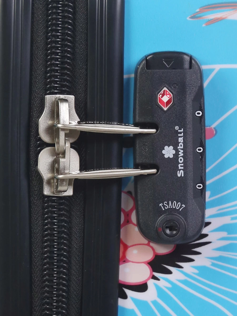 Ensemble 3 Valises Snowball Flowers & Birds 15 Ensemble 3 Valises Snowball Flowers & Birds – Image 13