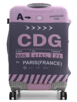 Housse De Valise Airtex To Paris CDG - M -Bags Soldes housse valise airtex 490889z