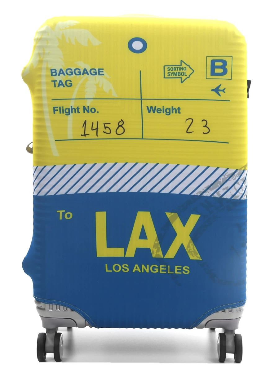 Housse De Valise Airtex To Los Angeles LAX - M 5 Housse De Valise Airtex To Los Angeles LAX - M – Image 3