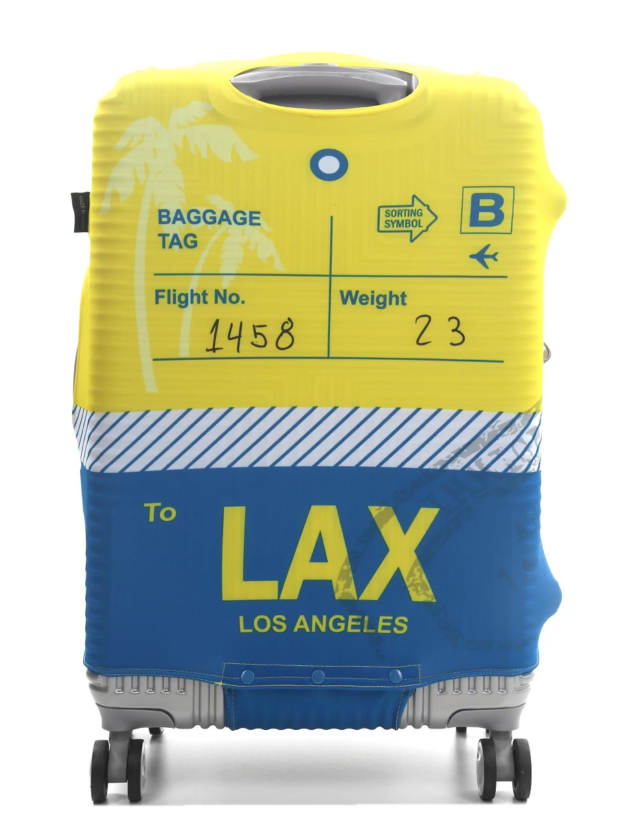 Housse De Valise Airtex To Los Angeles LAX - M 6 Housse De Valise Airtex To Los Angeles LAX - M – Image 4