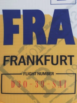 Housse De Valise Airtex To Frankfurt FRA - L -Bags Soldes housse valise airtex 491252z