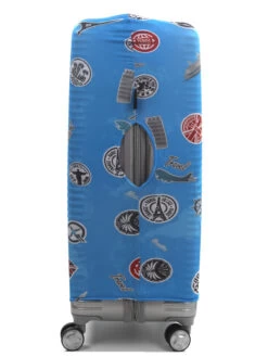 Housse De Valise Airtex Fantaisie Stickers - L -Bags Soldes housse valise airtex 491314z