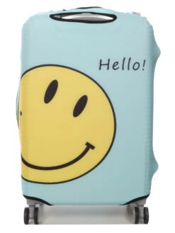 Housse De Valise Periea Smiley Face M -Bags Soldes housse valise periea 850884z