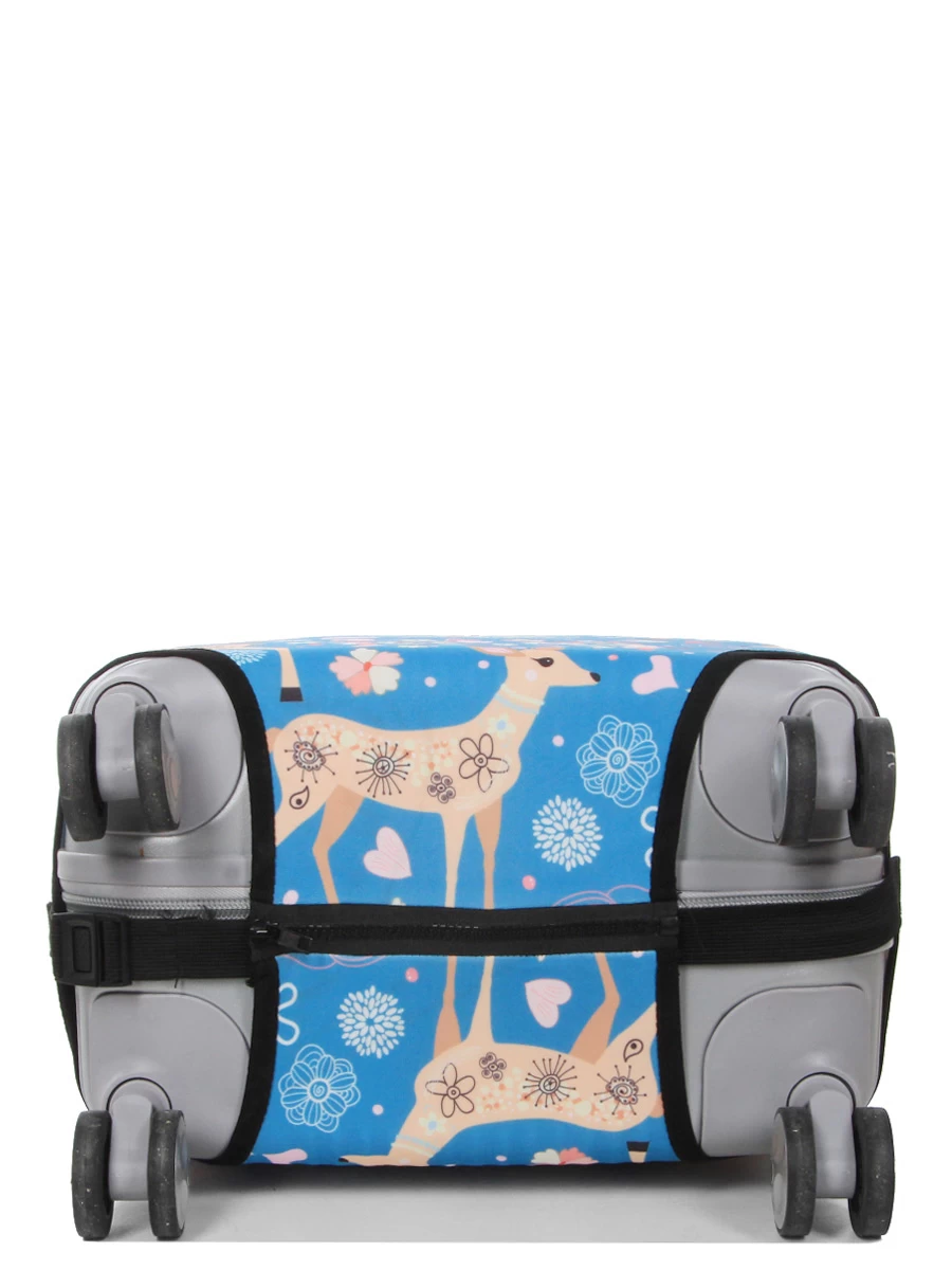 Housse De Valise Periea Blue Animals S 11 Housse De Valise Periea Blue Animals S – Image 9