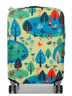 Housse De Valise Periea Yellow And Blue Woodland S -Bags Soldes housse valise periea 851375z