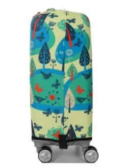 Housse De Valise Periea Yellow And Blue Woodland S -Bags Soldes housse valise periea 851376z