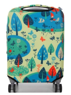 Housse De Valise Periea Yellow And Blue Woodland S -Bags Soldes housse valise periea 851377z