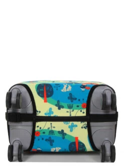 Housse De Valise Periea Yellow And Blue Woodland S -Bags Soldes housse valise periea 851380z