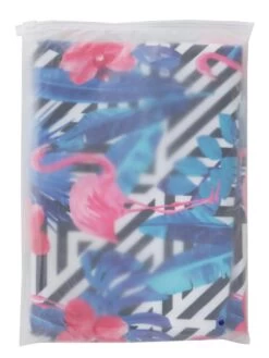 Housse De Valise Periea Black & White Stripes With Flamingos L -Bags Soldes housse valise periea 851658z