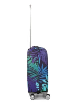 Housse De Valise Periea Green And Blue Palm Leaves S -Bags Soldes housse valise periea 851842z