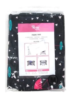 Housse De Valise Periea Black With Pink Flamingos M -Bags Soldes housse valise periea 851861z