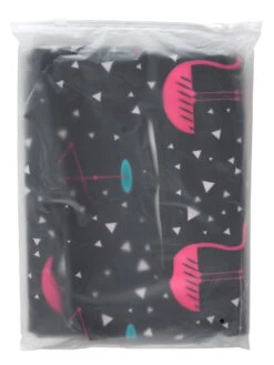 Housse De Valise Periea Black With Pink Flamingos M -Bags Soldes housse valise periea 851862z