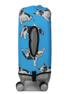 Housse De Valise Periea Blue With Dogs S -Bags Soldes housse valise periea 851942z