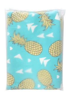 Housse De Valise Periea Green With Yellow Pineapples L -Bags Soldes housse valise periea 851946z