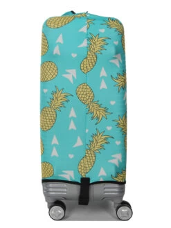 Housse De Valise Periea Green With Yellow Pineapples M -Bags Soldes housse valise periea 852096z