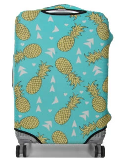 Housse De Valise Periea Green With Yellow Pineapples M -Bags Soldes housse valise periea 852097z