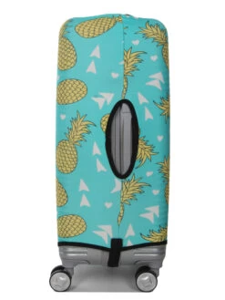 Housse De Valise Periea Green With Yellow Pineapples M -Bags Soldes housse valise periea 852098z