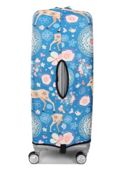 Housse De Valise Periea Blue Animals L -Bags Soldes housse valise periea 853231z