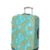 Housse De Valise Periea Green With Yellow Pineapples M -Bags Soldes housse valise periea 853264z