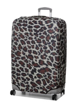 Housse De Valise Periea Gold Leopard XL
