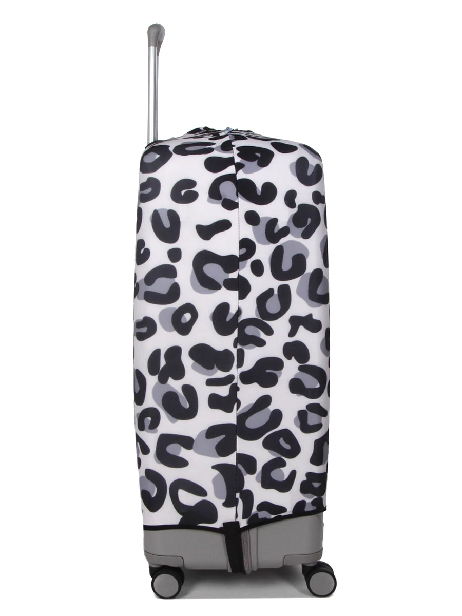 Housse De Valise Periea Silver Leopard L 9 Housse De Valise Periea Silver Leopard L – Image 7