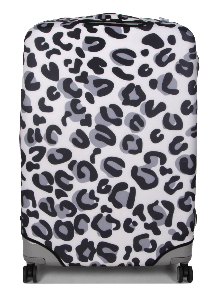 Housse De Valise Periea Silver Leopard L 6 Housse De Valise Periea Silver Leopard L – Image 4