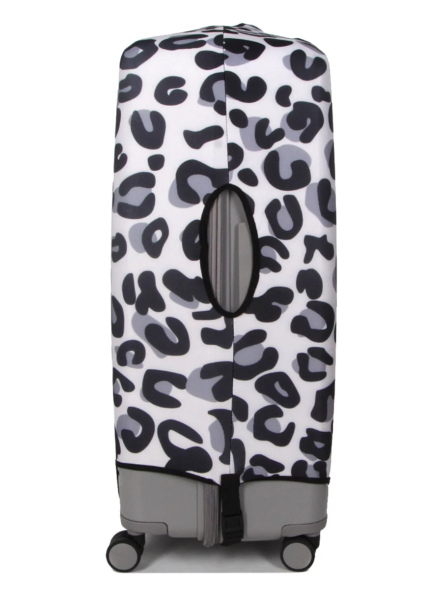 Housse De Valise Periea Silver Leopard L 7 Housse De Valise Periea Silver Leopard L – Image 5