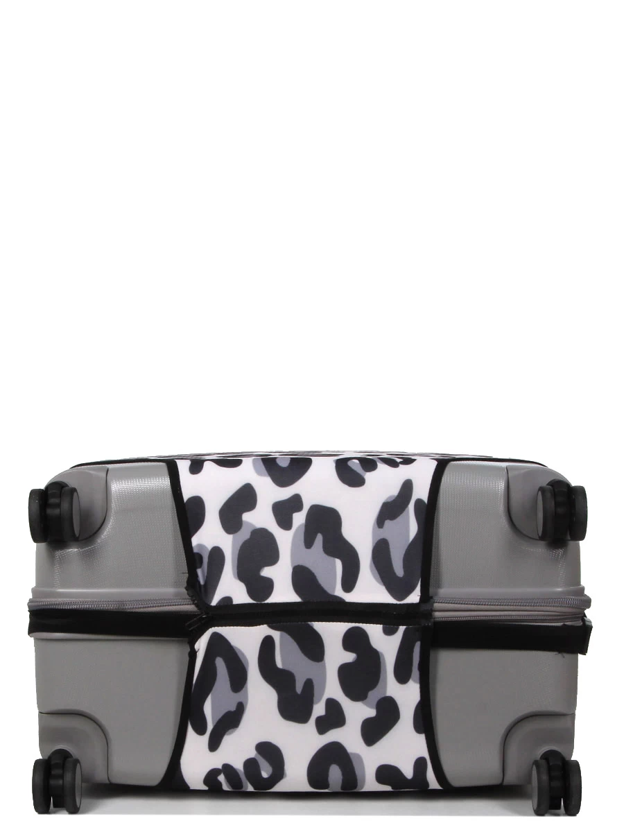 Housse De Valise Periea Silver Leopard L 11 Housse De Valise Periea Silver Leopard L – Image 9