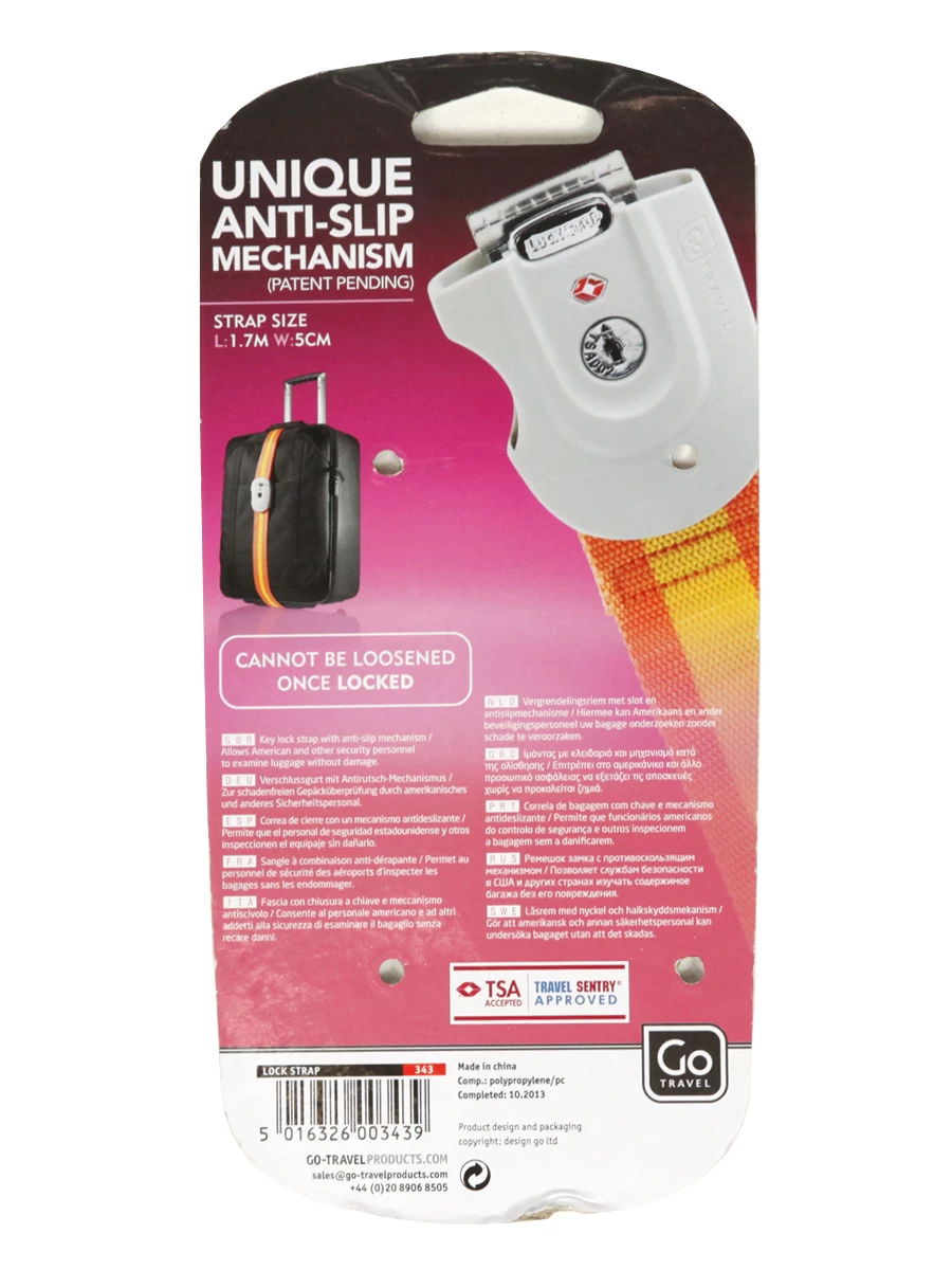 Sangle à Clé TSA Go Travel Sécurité 5 Sangle à Clé TSA Go Travel Sécurité – Image 3