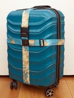 Set De 2 Sangles De Bagages Kikkerland World -Bags Soldes sangle kikkerland 821464z