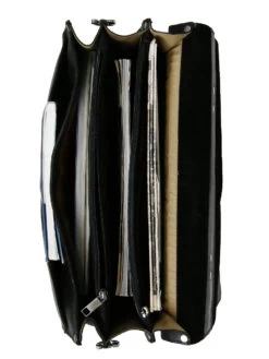 Serviette Burkely Vintage Dean 38 Cm - 3 Soufflets -Bags Soldes serviette burkely 416300z