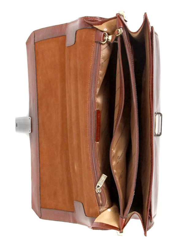 Serviette Gérard Hénon New Master 40 Cm - 2 Compartiments 11 Serviette Gérard Hénon New Master 40 Cm - 2 Compartiments – Image 9