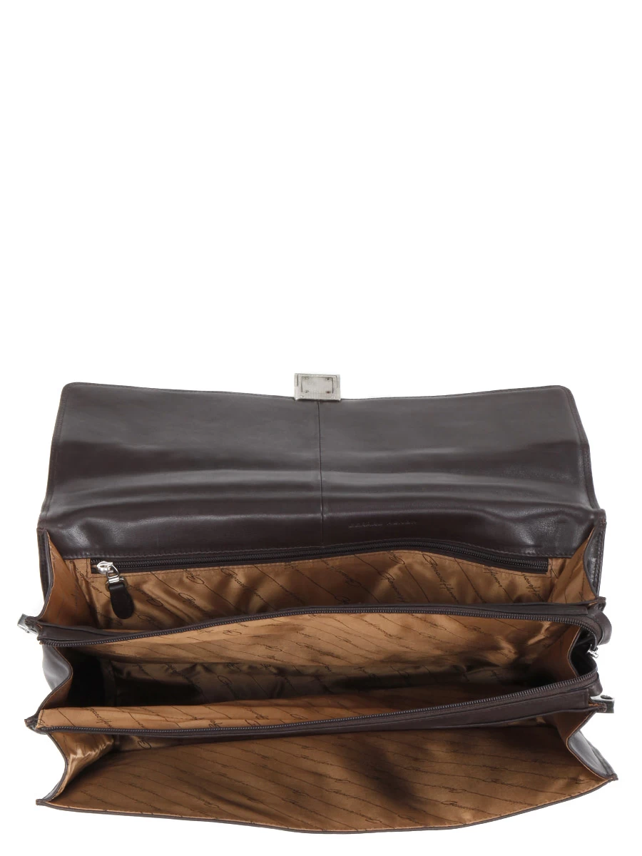 Serviette Gérard Hénon Gentleman 39 Cm - 3 Compartiments 12 Serviette Gérard Hénon Gentleman 39 Cm - 3 Compartiments – Image 10