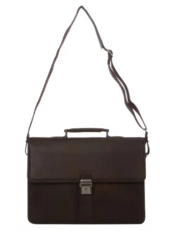 Serviette Gérard Hénon Outland 40 Cm - 2 Soufflets -Bags Soldes serviette gerard henon 714389z