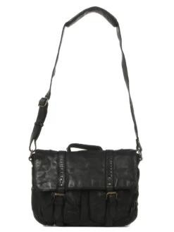 Cartable Ordinateur LM Maroquinerie Wash Le Boston M 13 Pouces -Bags Soldes serviette lm maroquinerie 749148z