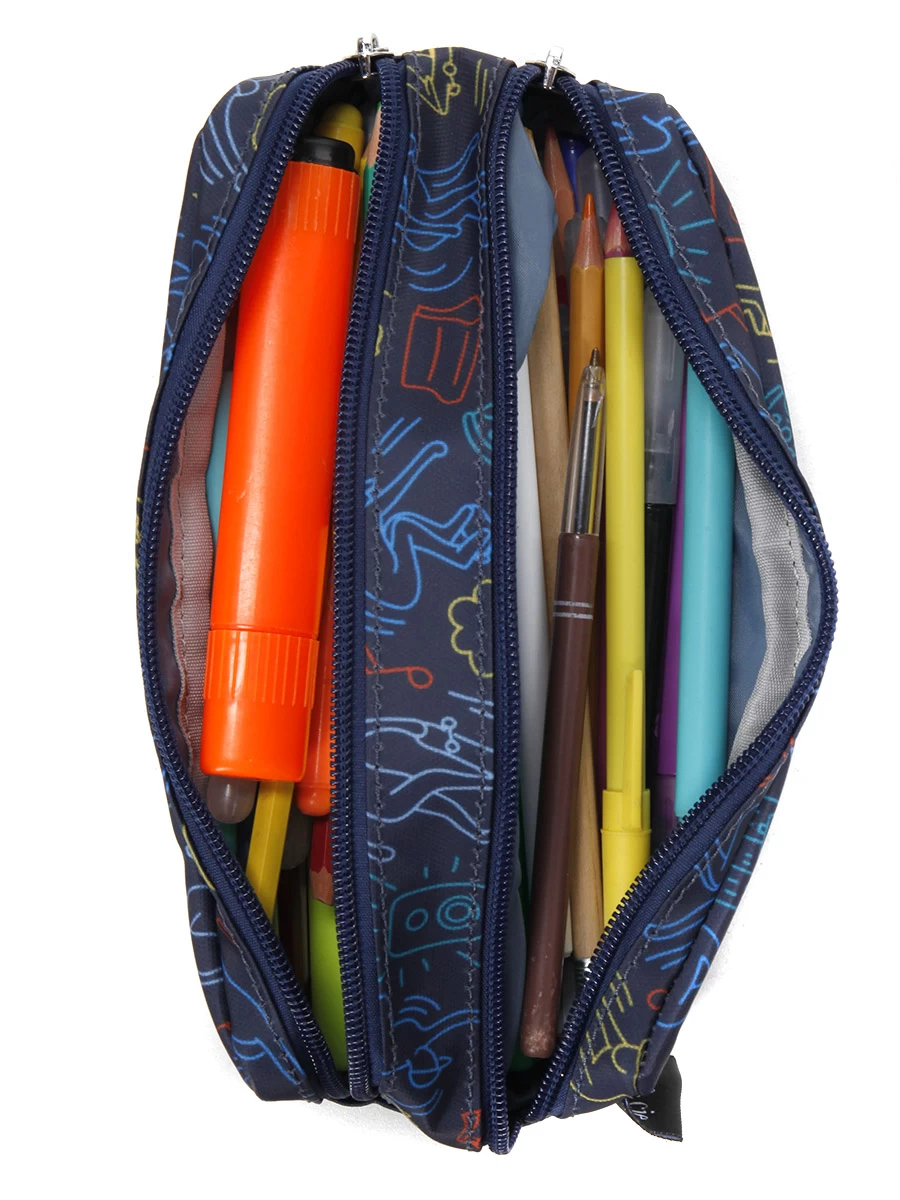 Trousse Caramel & Cie Skatepark - 2 Compartiments 11 Trousse Caramel & Cie Skatepark - 2 Compartiments – Image 9