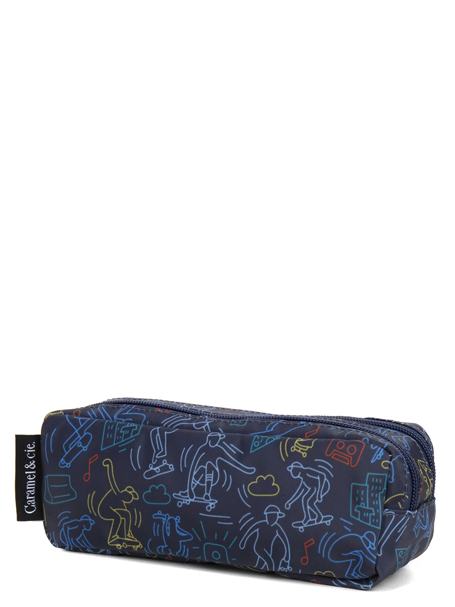 Trousse Caramel & Cie Skatepark - 2 Compartiments 3 Trousse Caramel & Cie Skatepark - 2 Compartiments