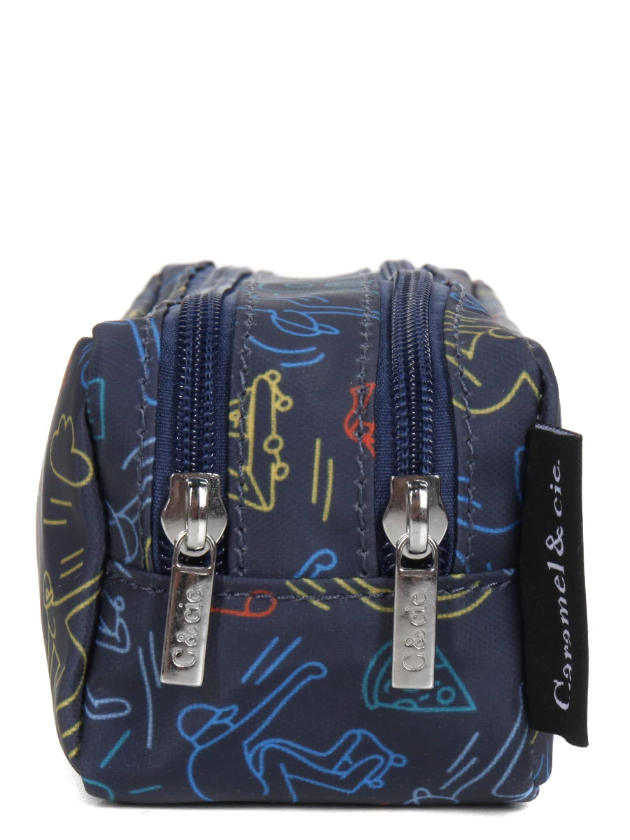 Trousse Caramel & Cie Skatepark - 2 Compartiments 8 Trousse Caramel & Cie Skatepark - 2 Compartiments – Image 6