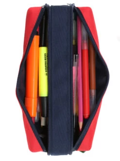 Trousse Tann's Tristan - 2 Compartiments -Bags Soldes trousse scolaire tanns 850134z